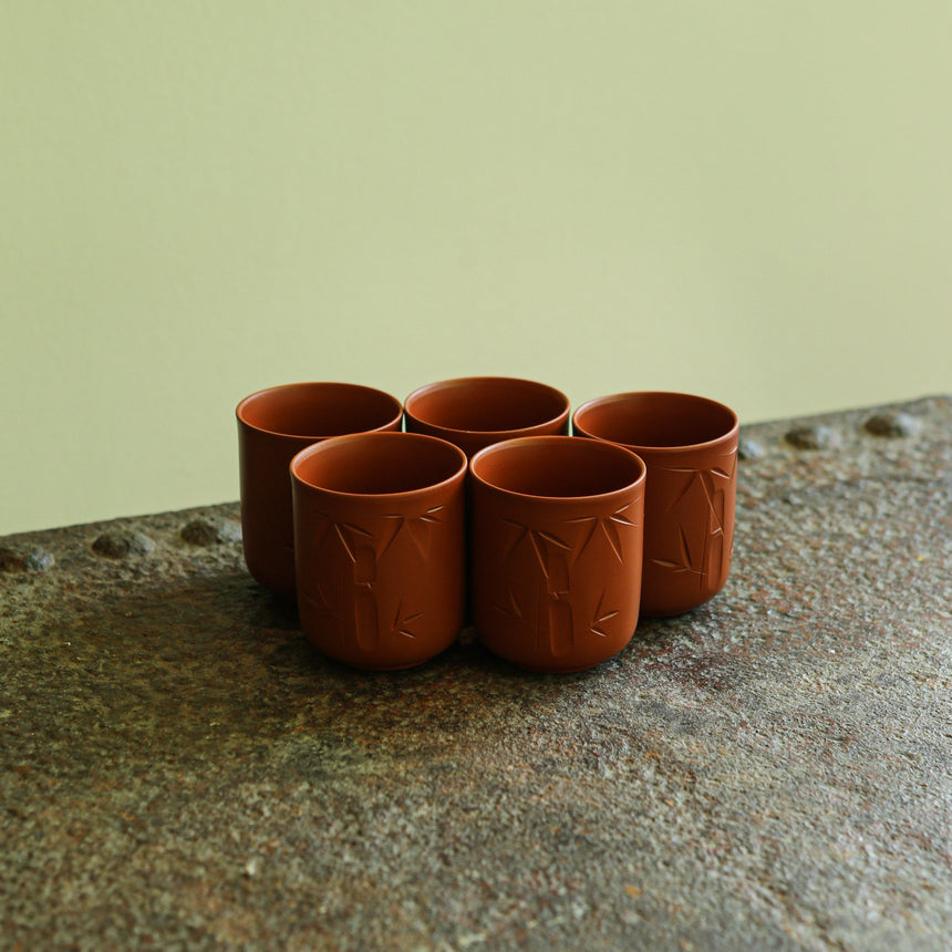5 each unique tea set