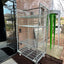Rolling cart, Galvanized on wheels