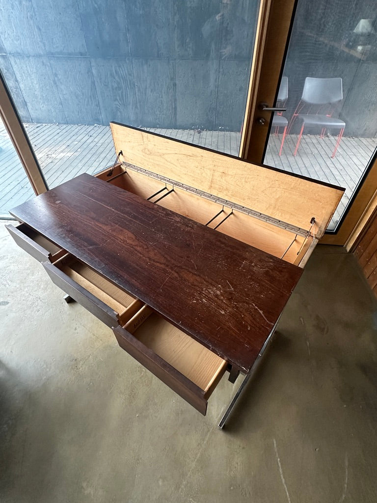 suspended vintage desk by Lane, US