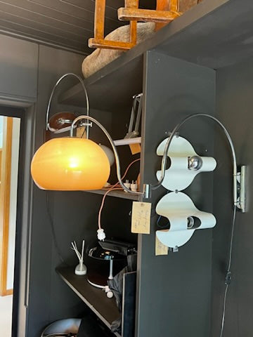 Vintage 벽등 (wave detail lamp)