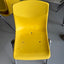 yellow 수직적립 outdoor chair