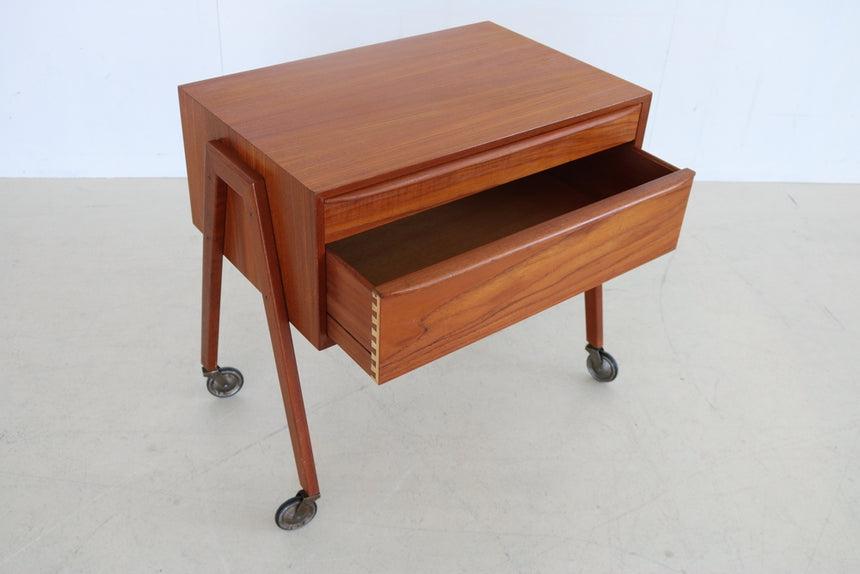Danish teak side table