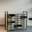 vintage organizer drawer set on wheels
