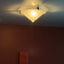 Glass corn ceiling lamp vintage