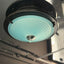Glass corn ceiling lamp vintage