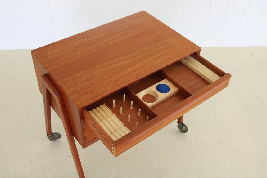 Danish teak side table