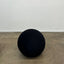 Italian black Pouf stool