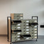 vintage organizer drawer set on wheels