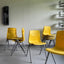yellow 수직적립 outdoor chair