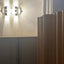 Vintage 벽등 (wave detail lamp)