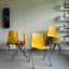 yellow 수직적립 outdoor chair