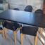 "FLEX 2000" Dining 테이블 6인용 의자 4개 포함 80x130cm
