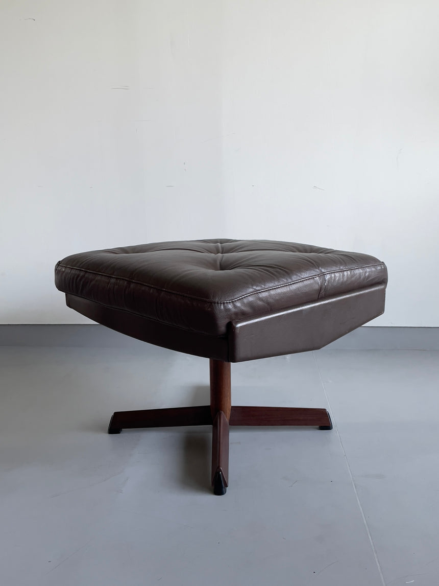 Bovenkamp ottoman 브라운 leather