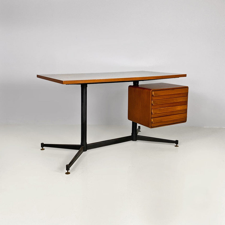 Vintage desk with drawers