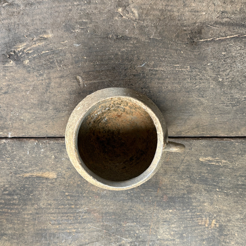 가야 토기 잔 Gaya Pottery Mug 13x12H cm