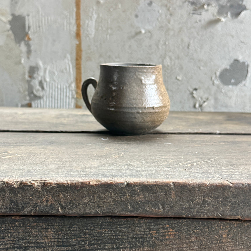 가야 토기 잔 Gaya Pottery Mug 13x12H cm