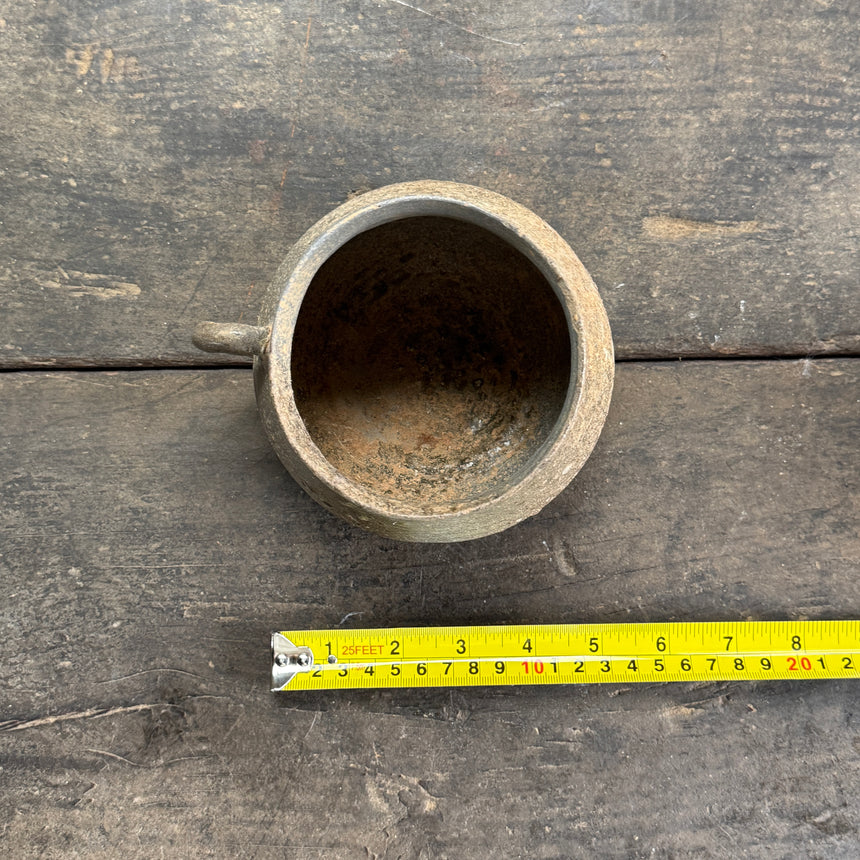 가야 토기 잔 Gaya Pottery Mug 13x12H cm
