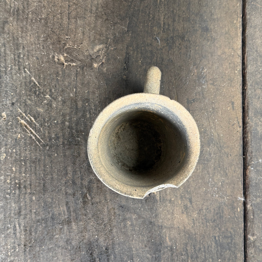 가야 토기 잔 Gaya Pottery Mug 13x10H cm