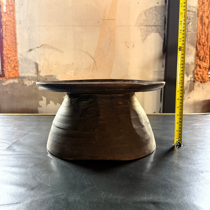 #1 원형 목재 소반 Round Wooden Soban 40x20H cm