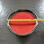 붉은 옻칠 원형 쟁반 38cm red wooden tray