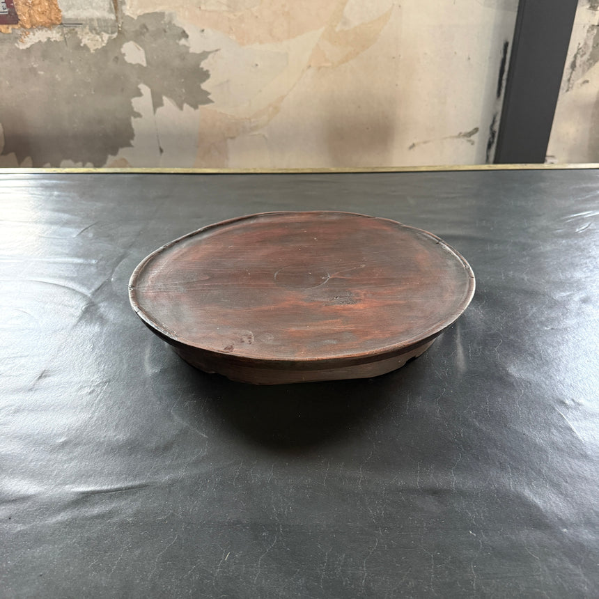 #15 원형 목재 쟁반 Round Wooden Tray 40x2H cm