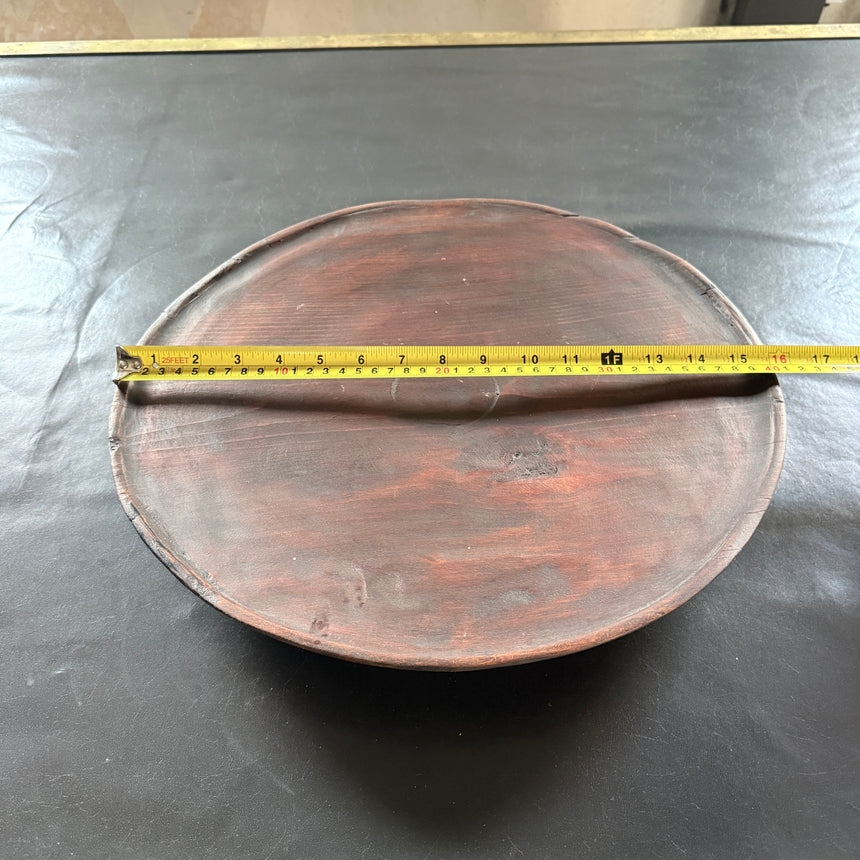 #15 원형 목재 쟁반 Round Wooden Tray 40x2H cm