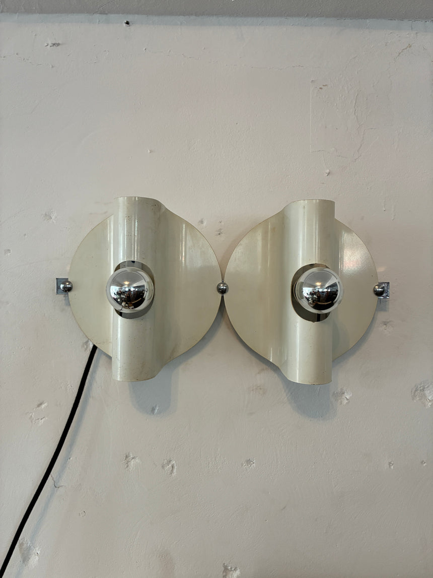Vintage 벽등 (wave detail lamp)