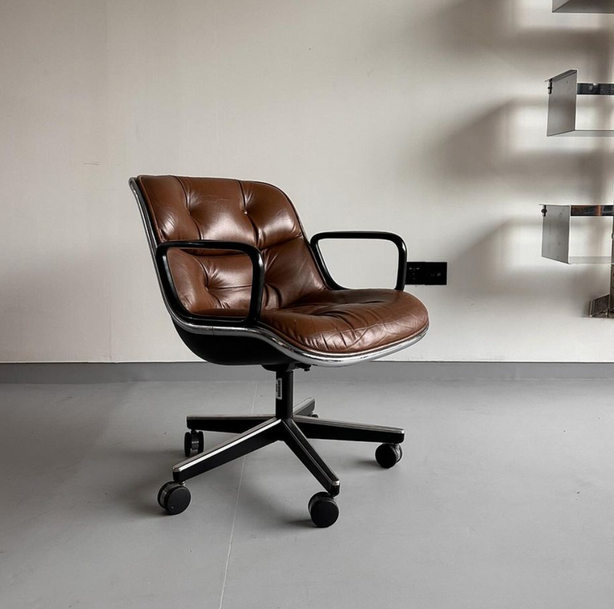 Knoll executive chair by Pollock