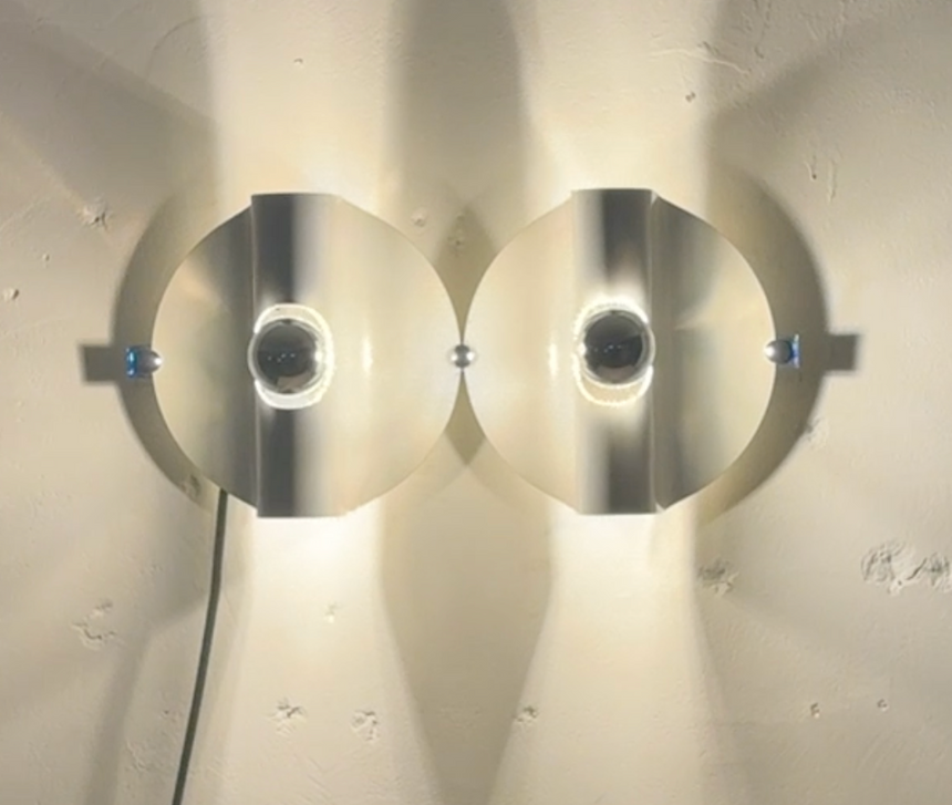Vintage 벽등 (wave detail lamp)