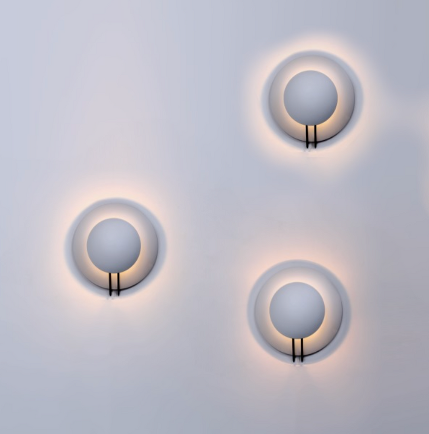 Tre Ci Luce Vega Wall Lamp by Luciano Cesaro& Fabio Amico