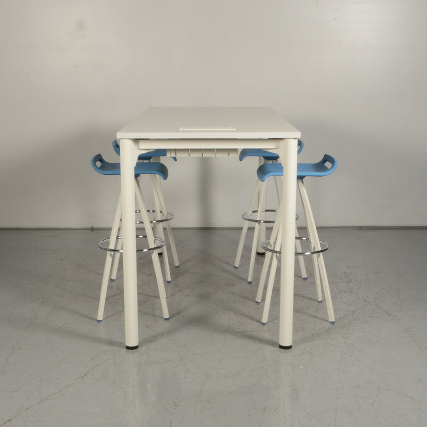 Actiu 미팅 세트 (blue stool)