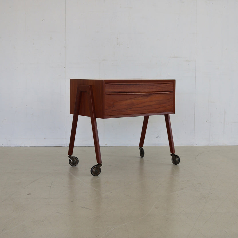 Danish teak side table