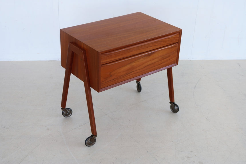 Danish teak side table