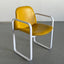 yellow arm chair by Thema, Italy