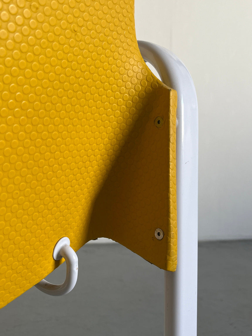 yellow arm chair by Thema, Italy