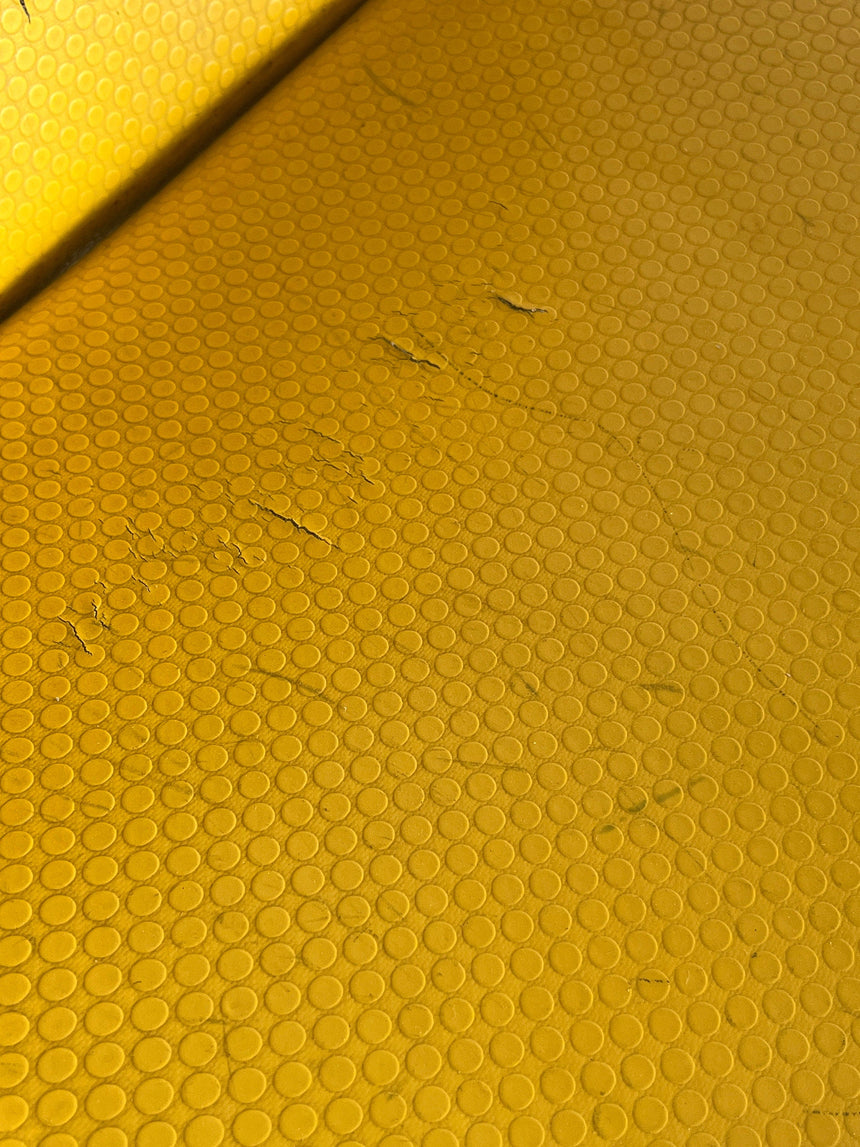 yellow arm chair by Thema, Italy