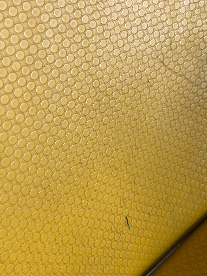 yellow arm chair by Thema, Italy