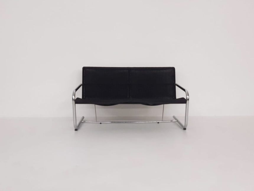 Rattan two-seater sofa
