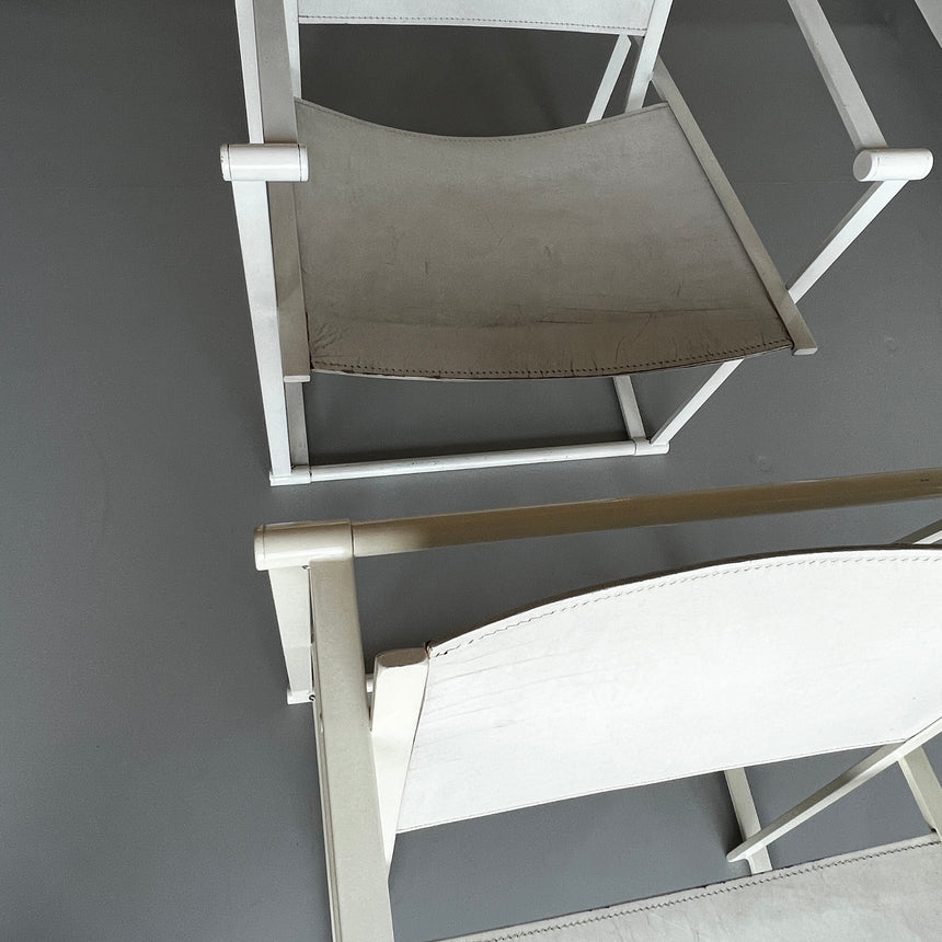 Cubic white chair Pastoe FM60