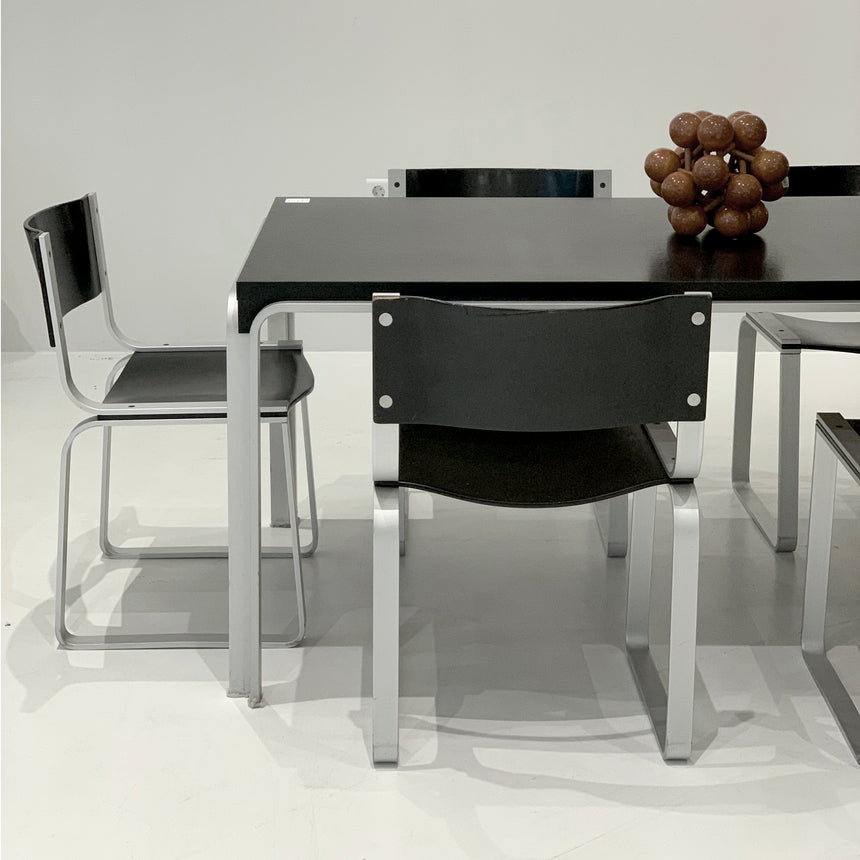 square dining set by Pierre Mazairac for Pastoe