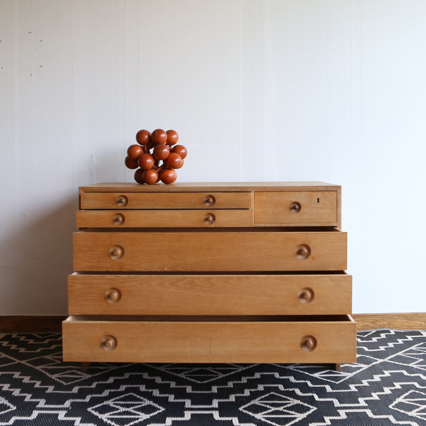 Oak dresser by H. J. Wegner