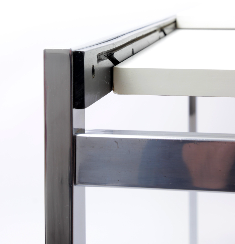Cees Braakman Chrome "Japanese series" dining set