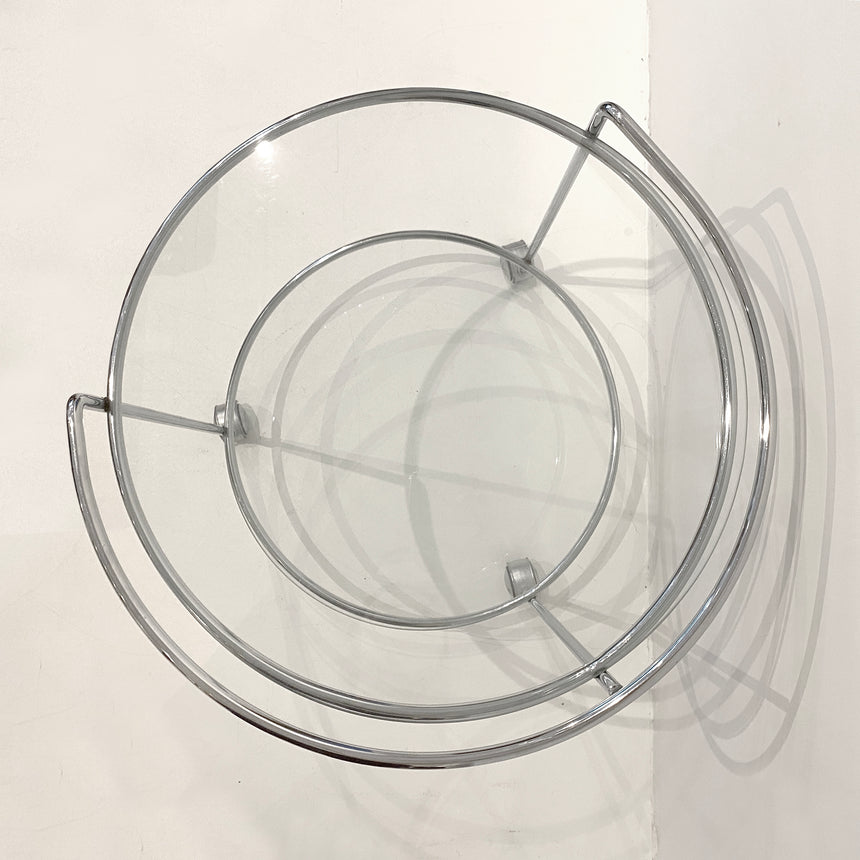 Glass bar Cart