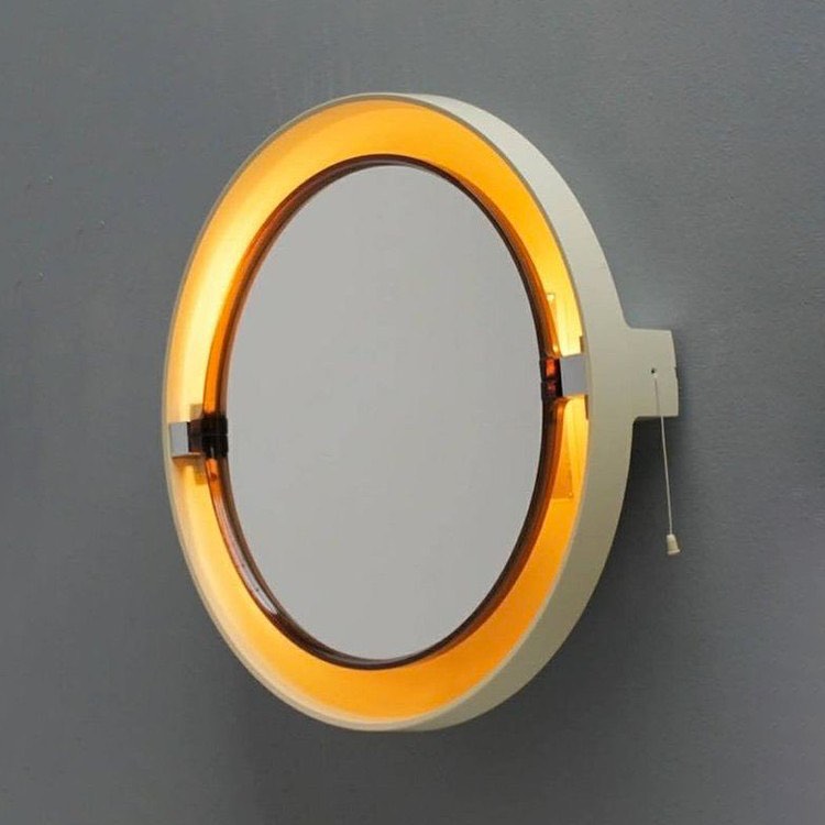 "Space Age" mirror