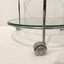 Glass bar Cart
